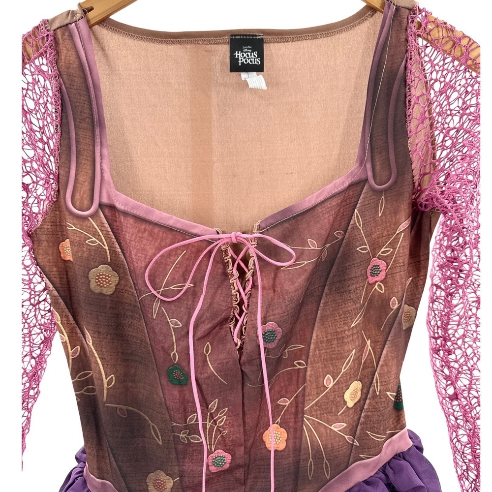 Disney Hocus Pocus Sanderson Sister Costume Dress Renaissance Size S/M - Picture 3 of 9